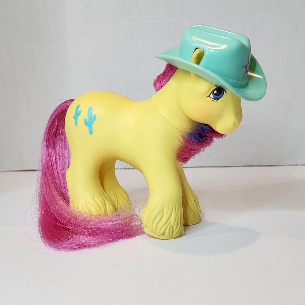 Vintage 1980s G1 My Little Pony Big Brother "Tex" with Cowboy Hat